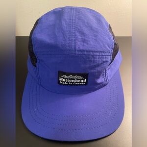 Mutton Head Nylon Hat - Blue/Purple - Unisex